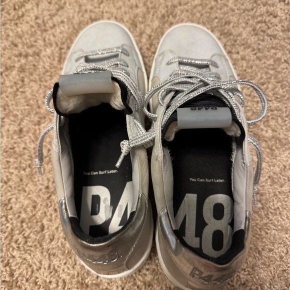 P448 Thea EU Waterfall You Can Surf Later” Sneaker For Women Sz 39 (8.5/9) - Picture 11 of 12